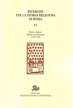 Ricerche per la Storia Religiosa di Roma 11