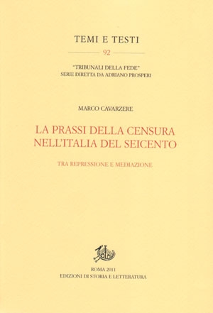 La prassi della censura nell&#039;Italia del Seicento