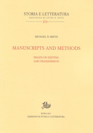 Manuscripts and Methods
