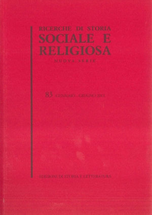 Ricerche di storia sociale e religiosa, 83
