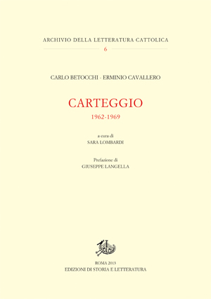copertina di Carteggio
