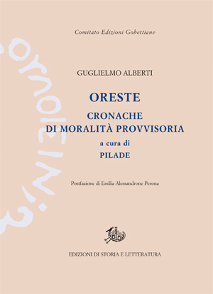 copertina di Oreste