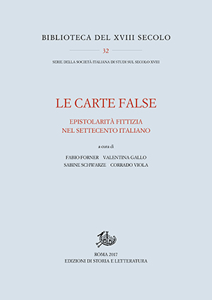 copertina di Le carte false