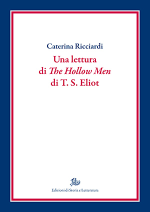 copertina di Una lettura di The Hollow Men di T. S. Eliot