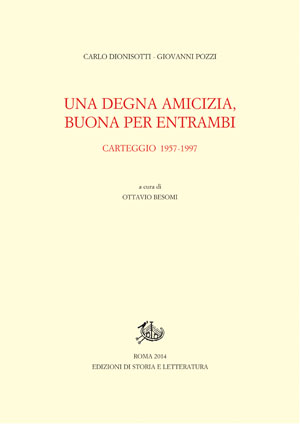 copertina di Una degna amicizia, buona per entrambi