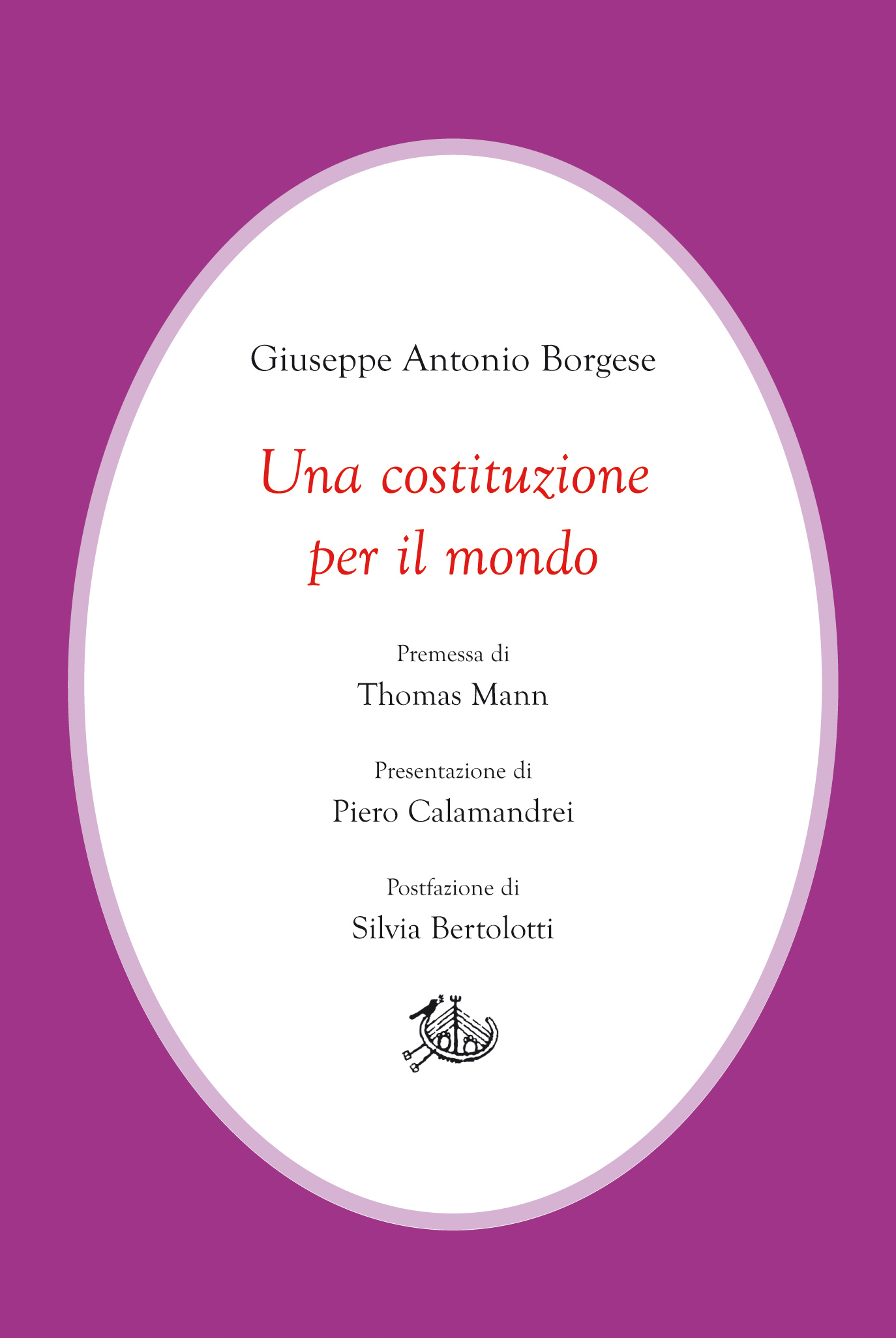 copertina di Una costituzione per il mondo