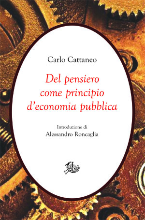copertina di Del pensiero come principio d’economia pubblica