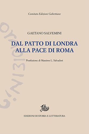 copertina di Dal Patto di Londra alla pace di Roma