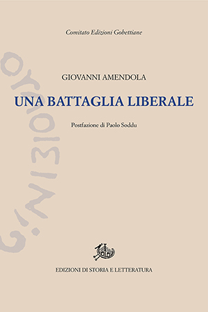 copertina di Una battaglia liberale