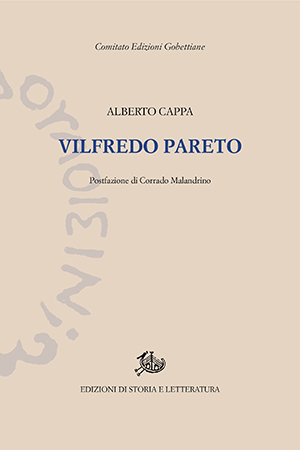 copertina di Vilfredo Pareto