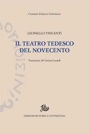 copertina di Il teatro tedesco del Novecento