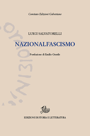 copertina di Nazionalfascismo