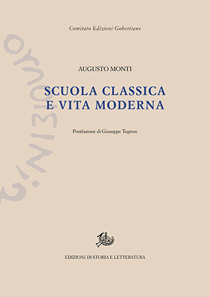 copertina di Scuola classica e vita moderna