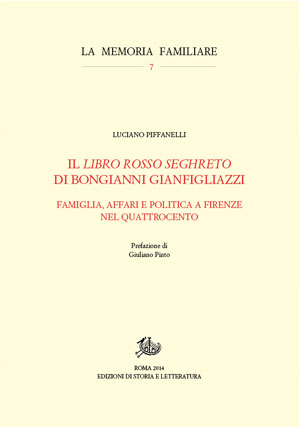 copertina di Il libro rosso seghreto di Bongianni Gianfigliazzi