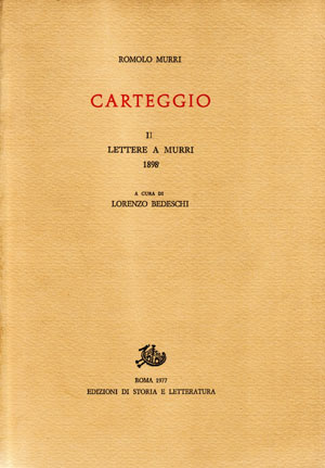 copertina di Carteggio. II