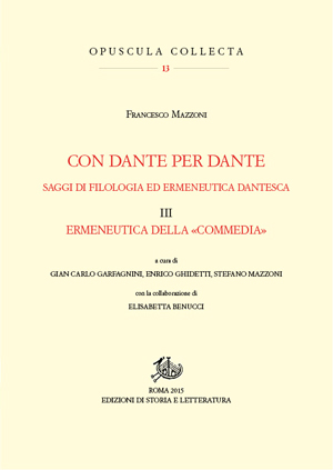 copertina di Con Dante per Dante. III