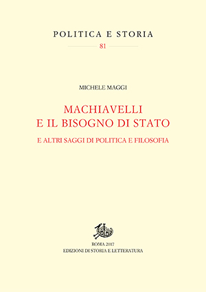 copertina di Machiavelli e il bisogno di Stato