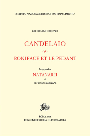 copertina di Candelaio – Boniface et le Pedant
