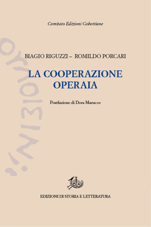 copertina di La cooperazione operaia