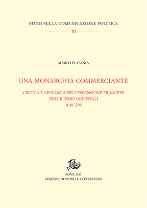 copertina di Una monarchia commerciante