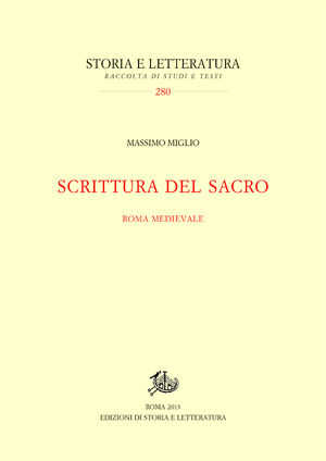 copertina di Scrittura del sacro