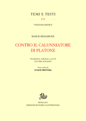 copertina di Contro il calunniatore di Platone
