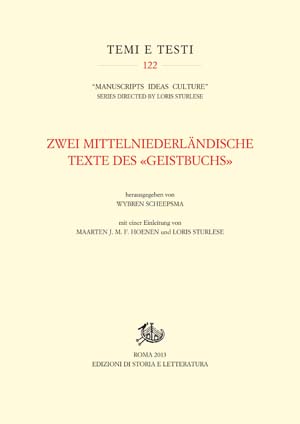 copertina di Zwei mittelniederländische Texte des «Geistbuchs»