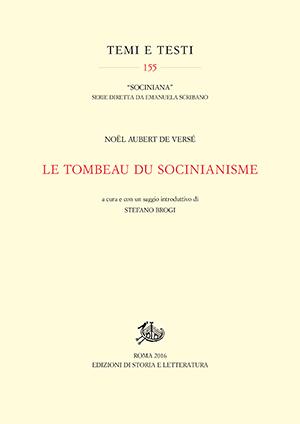 copertina di Le tombeau du socinianisme