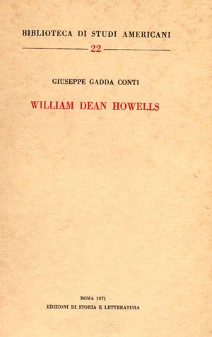 copertina di W.D. Howells