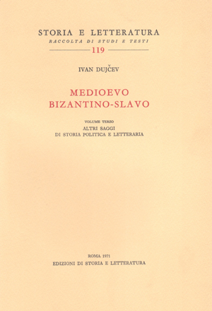 copertina di Medioevo bizantino-slavo. III