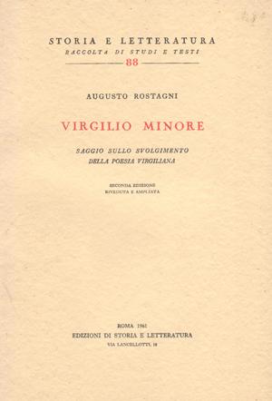 copertina di Virgilio minore