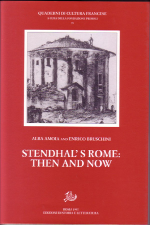 copertina di Stendhal’s Rome: Then and Now