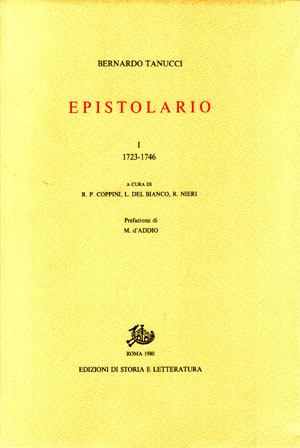 copertina di Epistolario. I-II