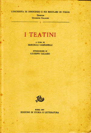 copertina di I Teatini