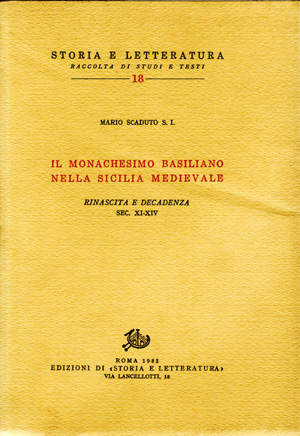 copertina di Il monachesimo basiliano nella Sicilia medievale