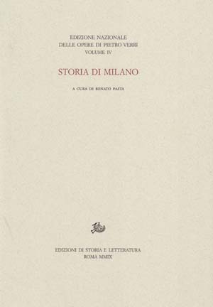 copertina di Storia di Milano
