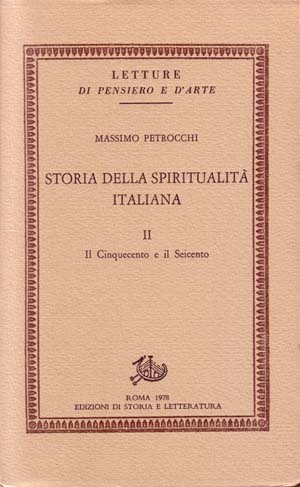 copertina di Storia della spiritualità italiana II