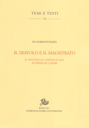 copertina di Il diavolo e il magistrato