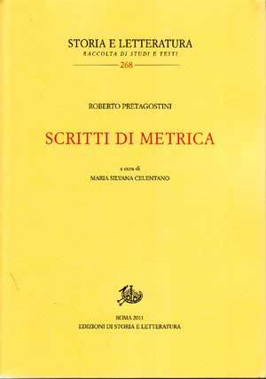 copertina di Scritti di metrica