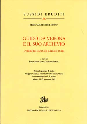 copertina di Guido da Verona e il suo archivio