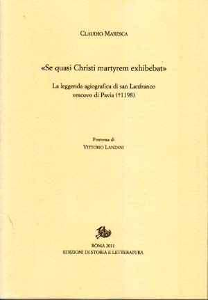 copertina di «Se quasi Christi martyrem exhibebat»