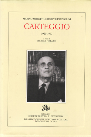 copertina di Carteggio