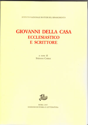 copertina di Giovanni Della Casa