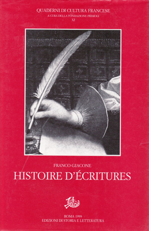 copertina di Histoire d’Ecritures