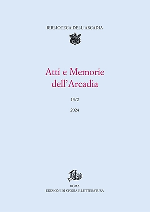 Atti e memorie dell\'Arcadia, 13 (2024), 2 (PDF)