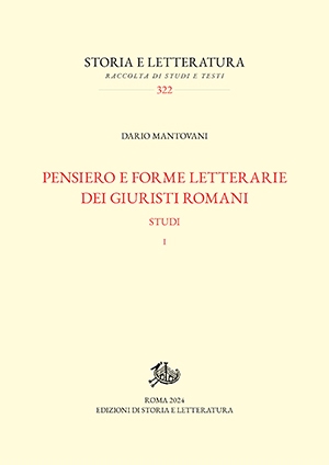 Pensiero e forme letterarie dei giuristi romani (PDF)