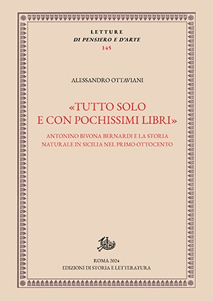 «Tutto solo e con pochissimi libri»